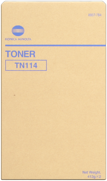 konica Minolta 8937-784 toner originale nero, confezione da 2 pezzi