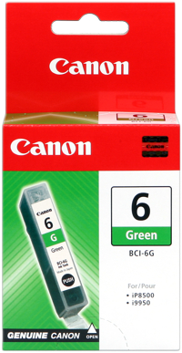 Canon bci-6g cartuccia green