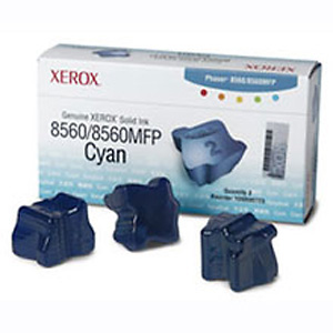 Xerox 108r00723 Solid Ink cyano, pacco contenente 3 pezzi.