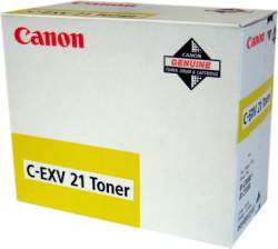 Canon c-exv21y toner giallo, durata 14.000 pagine