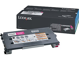 Lexmark c500h2mg toner magenta 3.000p