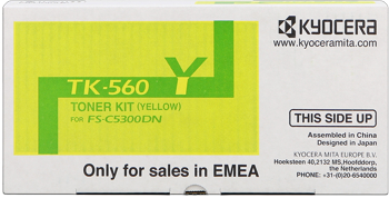 kyocera tk-560y toner giallo, durata 10.000 stampe