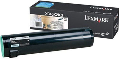 Lexmark x945x2kg toner nero, durata  36.000 pagine