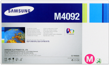 Samsung clt-m4092s toner magenta, durata 1.000 pagine
