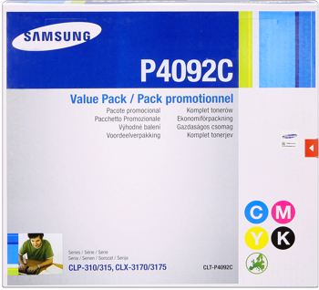 Samsung clt-p4092c Multipack originale 4 colori: cyano-magenta-giallo-nero
