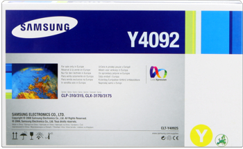 Samsung clt-y4092s toner giallo, durata 1.000 pagine