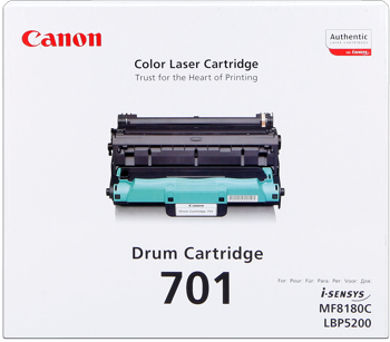 Canon 701 drum tamburo di stampa, durata 5.000 pagine colore, 20.000 pagine b/n