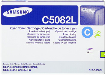 Samsung clt-c5082l toner cyano, durata 4.000 stampe