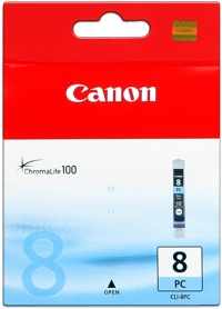 Canon cli-8pc cartuccia photocyano 420p