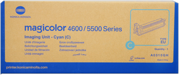 konica Minolta a0310gh Tamburo di stampa cyano, durata indicata 30.000 pagine