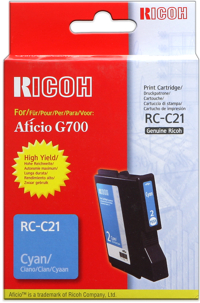 Ricoh 402279 cartuccia cyano 2.300p
