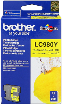 Brother lc-980y cartuccia giallo