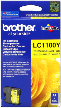 Brother lc-1100y cartuccia giallo