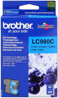 Brother lc-980c cartuccia cyano