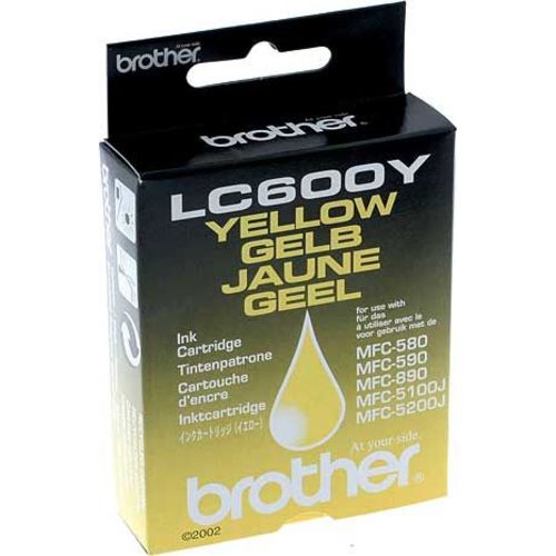 Brother lc-600y cartuccia giallo