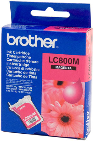 Brother lc-800m cartuccia magenta