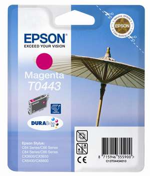 Epson t04434010 cartuccia magenta 450p
