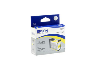 Epson t580400 cartuccia giallo capacit� 80ml