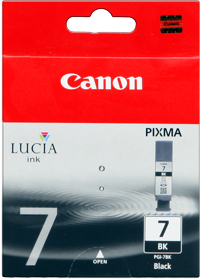 Canon pgi-7bk cartuccia nero, capacit 14ml