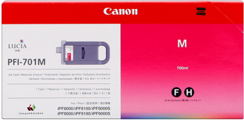 Canon PFI-701m  Cartuccia magenta, capacit 700ml