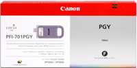Canon PFI-701pgy  Cartuccia grigio-photo, capacit 700ml