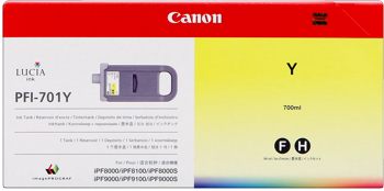 Canon PFI-701y  Cartuccia giallo, capacit 700ml