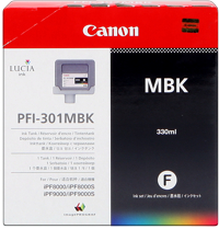 Canon PFI-301mbk  Cartuccia nero-matte, capacit 330ml