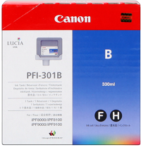 Canon PFI-301b  Cartuccia blu, capacit 330ml