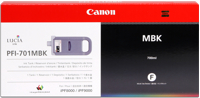 Canon PFI-701mbk  Cartuccia nero-matte, capacit 700ml