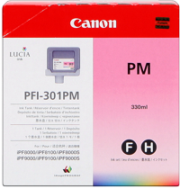 Canon PFI-301pm Cartuccia magenta-photo, capacit 330ml