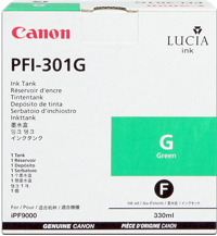 Canon PFI-301g  Cartuccia verde, capacit 330ml