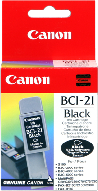 Canon bci-21bk cartuccia nero