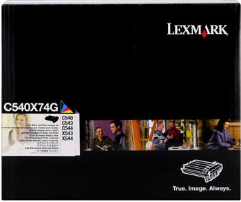 Lexmark C540X74G  Tamburo nero e colore, durata 30.000 pagine + sviluppatore nero, cyano, magenta, giallo