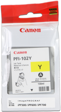 toner e cartucce - PFI-102y cartuccia giallo capacit 130ml
