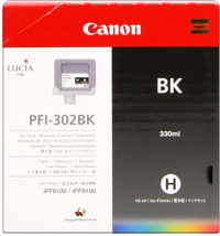 Canon PFI-302bk  Cartuccia nero 330ml