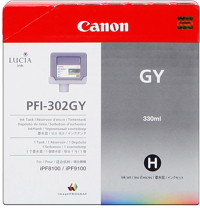 Canon PFI-302gy Cartuccia grigio 330ml