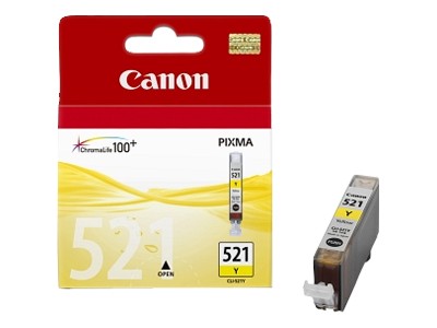Canon CLI-521y  cartuccia giallo, capacit inchiostro 9 ml