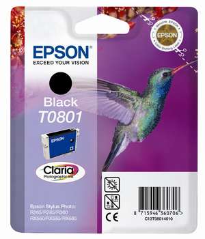 Epson T08014010 cartuccia nero 7,4 ml