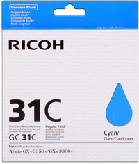 Ricoh GC31C Cartuccia d'inchiostro ciano 