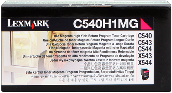 Lexmark C540H1MG toner magenta, durata 2.000 pagine