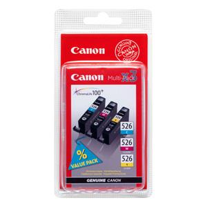 Canon CLI-526Multipack-- CLI-526 Multipack ciano / magenta / giallo