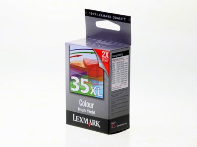 Lexmark 18c0035e  cartuccia colore alt.resa, durata 450 pagine DISPONIBILI SOLAMENTE COMPATIBILE.