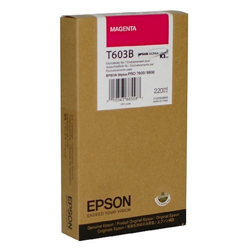 Epson T603B00 Cartuccia magenta, capacit� 220ml