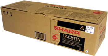 Sharp ar-c26tbe toner nero, durata indicata 16.700 pagine