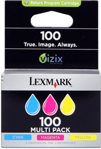 Lexmark 14N0849 conf.3PZ bassa capacit. cyano-magenta-giallo