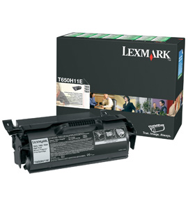 Lexmark T650H11E toner originale nero, durata 25.000 pagine
