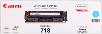 Canon 718c toner cyano, durata 2.900 pagine