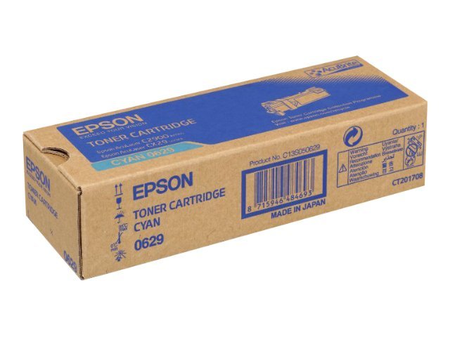 Epson C13S050629  toner cyano, durata 2.500 pagine