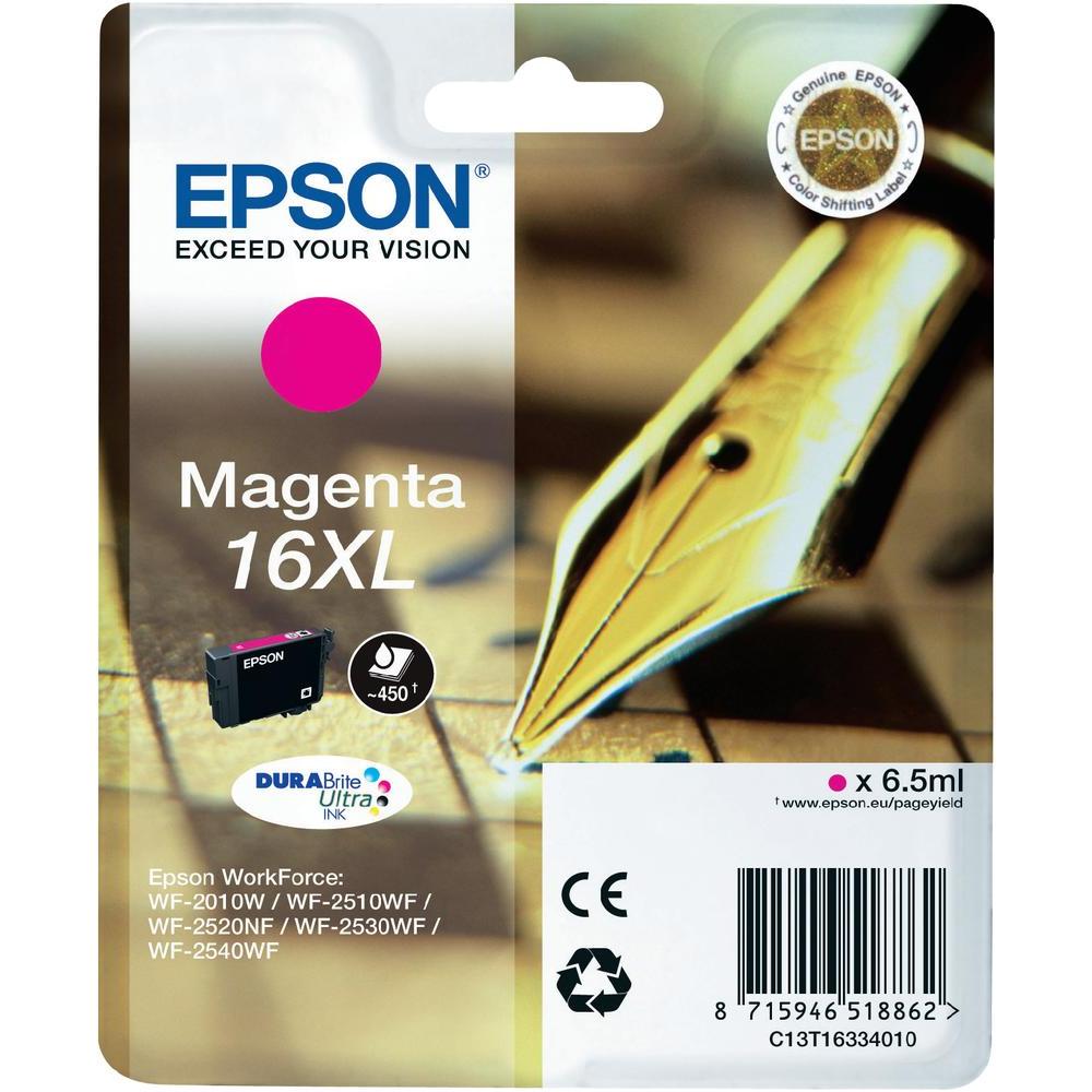Epson C13T16334010  cartuccia magenta alta capacit�, durata indicata 450 pagine