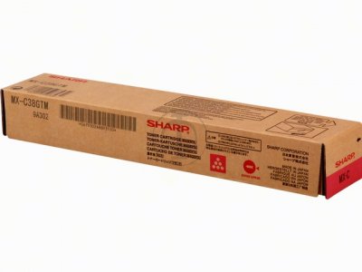 Sharp MX-C38GTM toner magenta, durata 10.000 pagine.